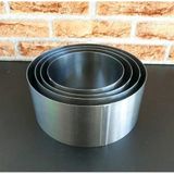 Narkalıp Yuvarlak 4 Lü Kek Kalıbı Derinlik 12cm NRT-173