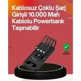Narnuga 22.5W Hızlı + 15W Kablosuz Şarj – Akıllı Powerbank Ile Her An Enerji - Renkli