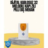 Narnuga Kablosuz Kapı Zili Düzenli ve Konforlu Yaşam Alanları Için