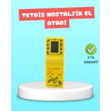 Narnuga Taşınabilir El Aterisi Gameboy – Klasik Tetris Oyunu, Pil Ile Çalışan Mini El Konsolu