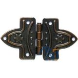 Narnuga Yonca Menteşe - Küçük 18X31 Mm, Antik, 1 Adet - 18 x 31 mm - Renkli