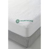 Nart Home Premium 3D Bambu Tasarım Sıvı Geçirmez Fitted Alez - Ultra Sessiz Yatak Koruyucu
