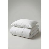 Nart Home Tek Kişilik Mikrofiber Yorgan + Yastık Seti 155x215 cm - Anti Alerjik Yıkanabilir Silikon Dolgu