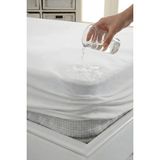 Nart Home Yatak Alezi Micro Kumaş Fitted Full Kenar Sıvı Geçirmez Yatak Koruyucu Beyaz - 100 x 200 cm