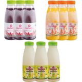 Nartalya Sıkma Nar Portakal Suyu, Limonata 3 Er Adet 330 Ml.dondurulmuş Ürün