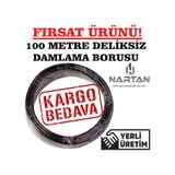 Nartan Damlama Sulama Borusu 16Mm Deliksiz ( 100 Metre )