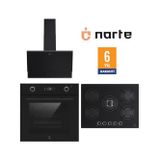 Narte 6 Yıl Garantili Ankastre Set( OV401B - CG20070B - H10060BX )