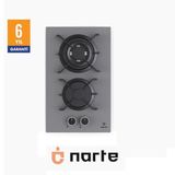 Narte-Cg20030s 30 Cm Domino Gazlı 1 Gözü Woklu Ocak-Gri