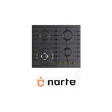 Narte CR50060B Rustik Ankastre Ocak, Antrasit Renk, 60 cm - Doğalgaz