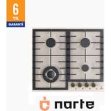 Narte CR50060C Rustik Krem Ankastre Ocak- 6 Yıl Garantili