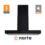 Narte -Hı30190b 90 Cm Sıyah Ada Tipi Davlumbaz -6 Yıl Garantili -Yüksek Performans