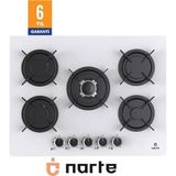Narte NT-CG20070W Beyaz Ankastre Ocak