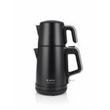 Narte Taste Series 2200W Elektrikli Çelik Çaydanlık Ve Su Isıtıcı - Mat Siyah