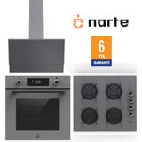 Narte Yeni Nesil Ankastre Set (OV401S - CG20060S - H10060SX ) 6 Yılgaranti