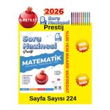 Nartest 2026 6.Sınıf Matematik %100 Maarif Müfredat Prestij Serisi Soru Hazinesi Soru Bankası+ Kalem