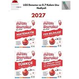 Nartest 2027 Lgs 8.sınıf Matematik, Fen, Türkçe, Inkılap Tarihi Altın Sorular Ileri Seviye Soru Bankası + 1 Lgs Deneme ve Kalem Ucu Hediyeli