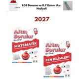 Nartest 2027 Lgs 8.sınıf Matematik ve Fen Bilimleri Altın Sorular Ileri Seviye Soru Bankası + 1 Lgs Deneme ve Kalem Ucu Hediyeli