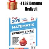Nartest 8.sınıf (Lgs) Matematik 20'li Fasikül Deneme +1 Lgs Deneme Hediyeli