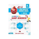 Nartest 8.Sınıf Tüm Dersler 1. Dönem 4 Lü Kamp Denemesi