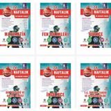 Nartest 8. Sınıf Tüm Dersler Haftalık Denemeleri Seti 6 Kitap Nar