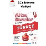 Nartest 8. Sınıf Türkçe Altın Sorular + Lgs Deneme Hediyeli