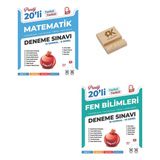 Nartest LGS 8. Sınıf Prestij Matematik ve Fen Bilimleri Denemeleri + Telefon Standı