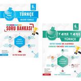 Nartest Yayınevi 6. Sınıf Türkçe Soru Bankası ve Defter Tadında Tane Tane