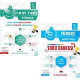 Nartest Yayınevi 7. Sınıf Defter Tadında Tane Tane Türkçe ve Nartest Yayınevi Mavi Türkçe Soru Bankası