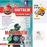 Nartest Yayınevi - 8.Sınıf 36 Hafta Matematik Denemeleri+Zihin Deneme