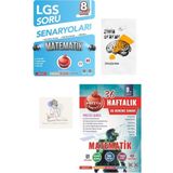 Nartest Yayınevi 8.Sınıf Çıkmış Soru ve Matematik LGS Soru Senaryoları+Haftalık Deneme+Zihin Deneme