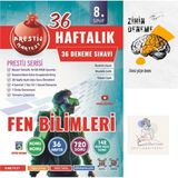 Nartest Yayınevi 8.sınıf Fen Bilimleri 36 Hafta DENEMELERİ+ZİHİNDENEME-NT-920
