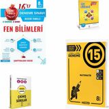 Nartest Yayınevi 8. Sınıf Fen Bilimleri Deneme- Hız Deneme- Çıkmış Sorular- Fen Deneme