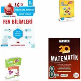 Nartest Yayınevi 8. Sınıf Fen Bilimleri Deneme- Okyanus Master Deneme- Yerim Seni LGS Türkçe Fen Deneme