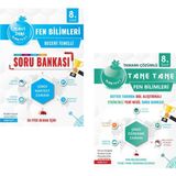 Nartest Yayınevi 8. Sınıf Fen Bilimleri Soru Bankası ve Defter Tadında Tane Tane