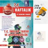 Nartest Yayınevi 8.sınıf Inkılap 36 Hafta DENEMELERİ+ZİHİNDENEME-NT-1032