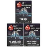 Nartest Yayınevi 8. Sınıf LGS 1. Dönem Türkçe Mod 12 + İnkılap Din Mod 20 Deneme Seti