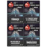 Nartest Yayınevi 8. Sınıf LGS 1. Dönem Türkçe Mod 12 + İnkılap İngilizce Din Mod 20 Deneme Seti