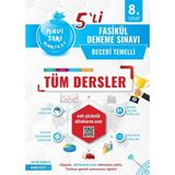Nartest Yayınevi 8. Sınıf LGS 5'li Mavi Tüm Dersler Fasikül Deneme
