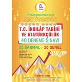 Nartest Yayınevi 8. Sınıf LGS Omage Gold İnkılap Tarihi 16 Deneme - LGS Deneme