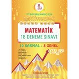 Nartest Yayınevi 8. Sınıf LGS Omage Gold Matematik 18 Deneme - LGS Deneme