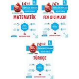 Nartest Yayınevi 8. Sınıf Matematik - Türkçe - Fen Bilimleri Beceri Temelli Sarmal Deneme Seti