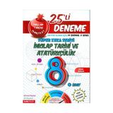 Nartest Yayınevi 8. Sınıf Nar T.C. İnkılap Tarihi Ve Atatürkçülük 25 Deneme Sınavı (14 Sarmal + 10 Genel)