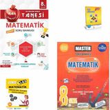 Nartest Yayınevi 8. Sınıf Nartanesi Matematik Soru Bankası- Okyanus Master Matematik Soru Bankası- YerimseniLGS ve Fen