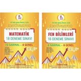 Nartest Yayınevi 8. Sınıf Omage Gold Matematik-Fen Motivasyon Deneme Seti