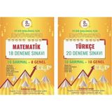 Nartest Yayınevi 8. Sınıf Omage Gold Matematik-Türkçe Motivasyon Deneme Seti