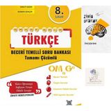 Nartest Yayınevi 8.sınıf Omg Türkçe Beceri Temelli Soru BANKASI+ZİHİNDENEME-NT-656