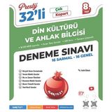 Nartest Yayınevi 8. Sınıf Prestij Din Kültürü ve Ahlak Bilgisi 32 Deneme Sınavı