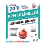 Nartest Yayınevi 8. Sınıf Prestij Fen Bilimleri 20'li Deneme Sınavı (Nartest )