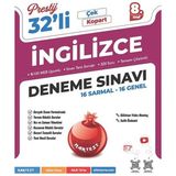 Nartest Yayınevi 8. Sınıf Prestij İngilizce 32 Deneme Sınavı