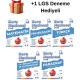 Nartest Yayınevi 8. Sınıf Prestij Matematik, Fen, Türkçe, Tarih Soru Hazinesi +1 LGS Deneme Hediye Setli Ürün